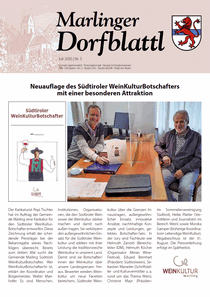 Marlingerr Dorfblattl - Ausgabe Juli 2020