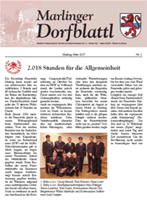 Marlinger Dorfblattl, Ausgabe März 2007