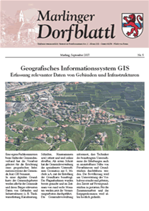 Marlinger Dorfblattl - Ausgabe September 2007