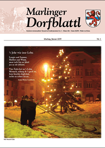 Marlinger Dorfblattl - Ausgabe Jaenner 2009